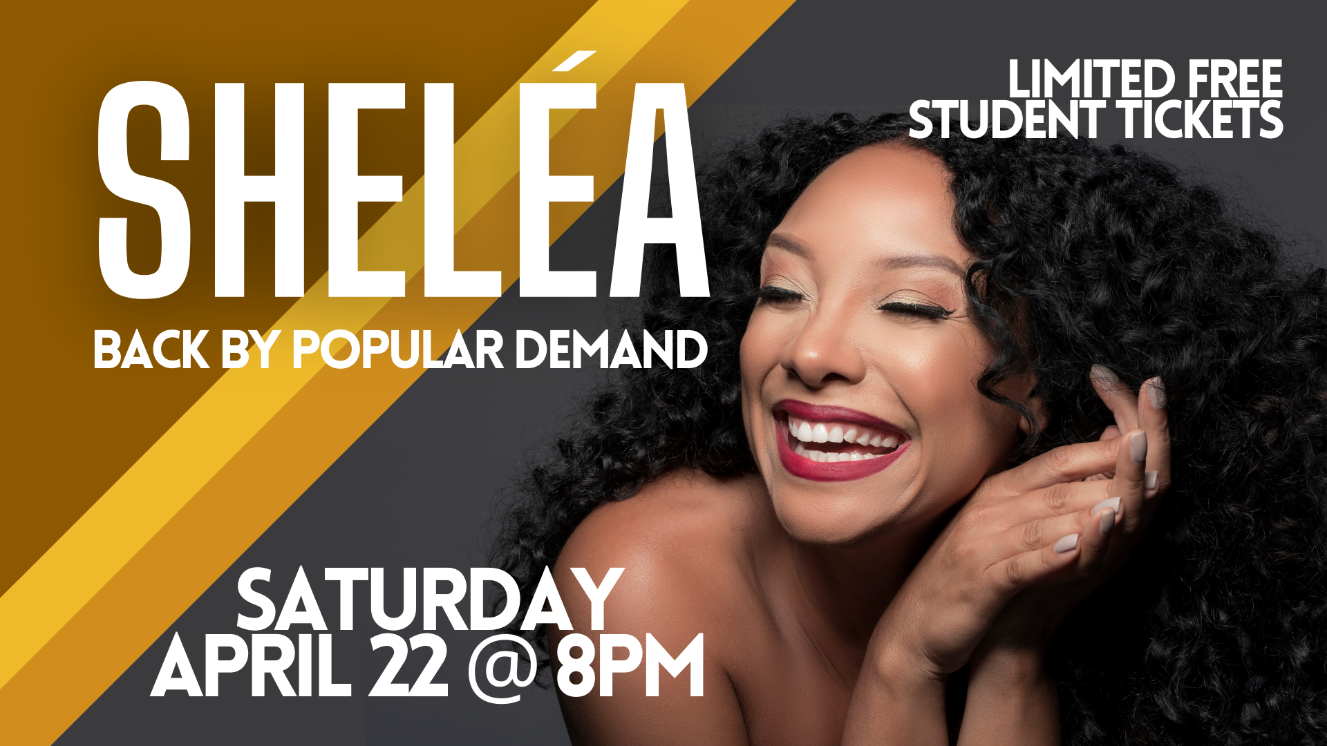 Sheléa - LIMITED FREE STUDENT TICKETS